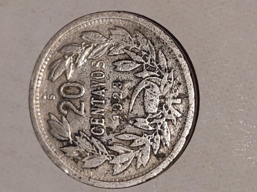 Moneda Chile 20 Centavos 1923