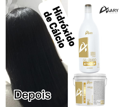 Liquido Ativador Do Creme Hidróxido De Cálcio Relaxante 1 L