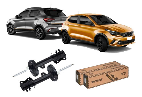 Par Amortecedor Dianteiro Fiat Argo, Cronos, Fastback, Pulse