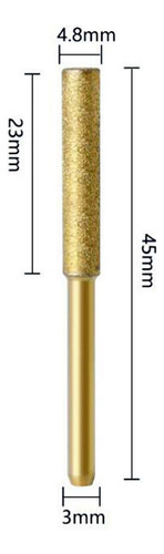 // Afilador De Motosierra De Diamante De 4mm/4,8mm, Brocas