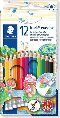 Lapices Staedtler Borrables Colores X 12