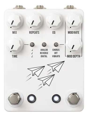 ギター JHS PEDALS - FLIGHT DELAY Delay Pedal Jhs Flight Delay White | MercadoLivre