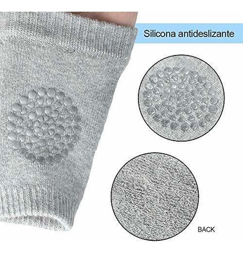 Bebé Gatear Antideslizante Rodilleras Accesorios De Ropa Un