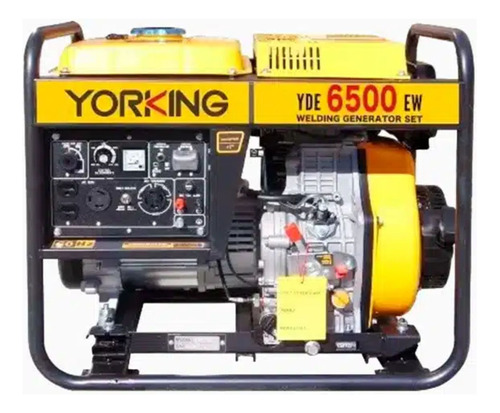 Motosoldador Yorking Yde6500ew 180 Amp Motor Diesel De 10hp