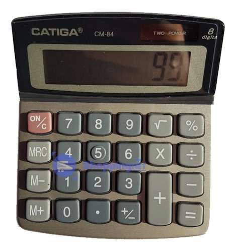 Calculadora Digital Catiga Cm-84 Display Grande 8 Digitos