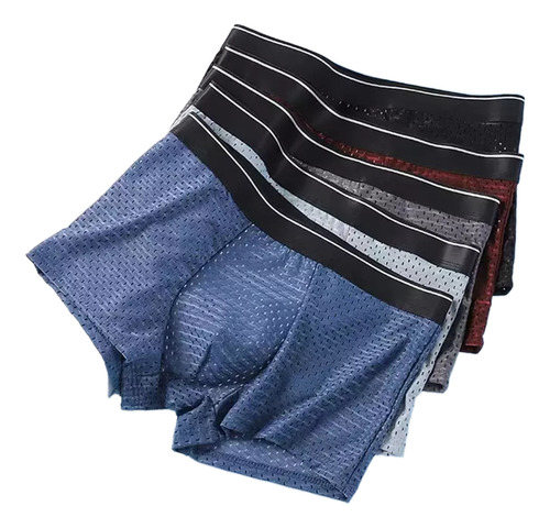 Calzoncillos Bóxer Para Hombre Cómodos Y A La Moda 5 Pares