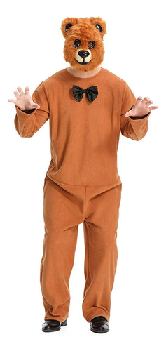 Fantasia De Urso Adulto Cosplay Macacão Fofo Para Festa