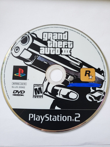 Grand Theft Auto 3 Ps2 Solo Disco 