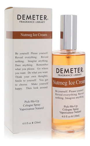 Colonia 4 Onzas Nutmeg Ice Cream Por Demeter Para Mujer En