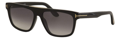 Gafas De Sol Tom Ford Ft Cecilio- 02 01b Negro Brillante/g