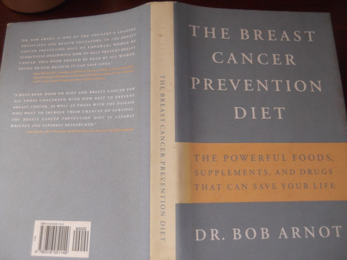 The Breast Cancer Prevention Diet Dr. Bob Arnot Tapa Dura