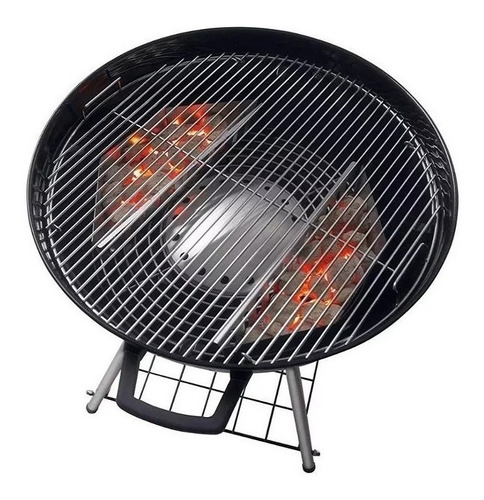 Imagen 4 de 11 de Parrilla A Carbón Napoleon Nk22 Charcoal Kettle Negra Nueva