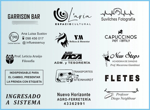 3 Sello Automatico Personalizado , Diseño Gratis.