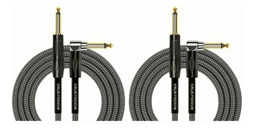 Kirlin Cable De Instrumento De Ángulo Recto A Recto, Ca, 20