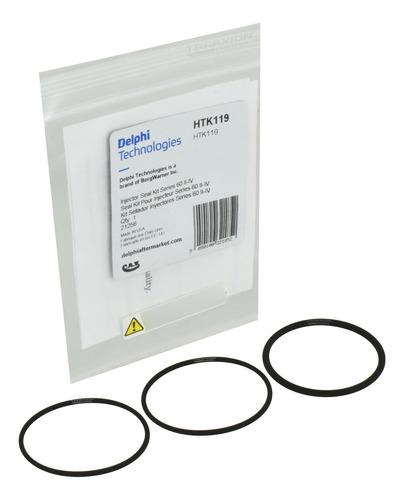 Kit O-ring Delphi De Inyector Para Serie 60 Detroit Diesel