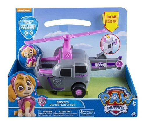 Vehiculos Grandes Paw Patrol Roll On - Mira El Video Color Rosa