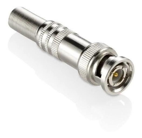 Kit 8 Conector Bnc Mola +4 P4 Macho+4 P4 Fêmea Para Cftv