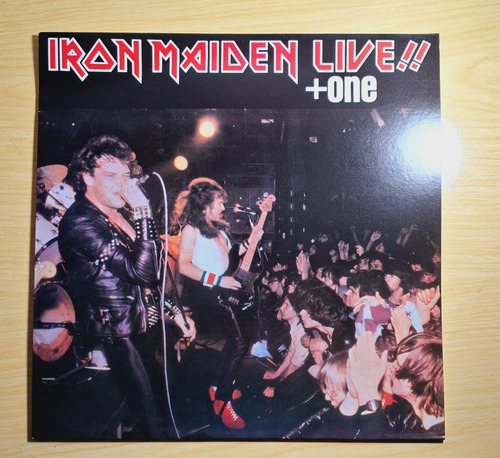 Iron Maiden - Lp Live + One! - Grego Com 9 Faixas