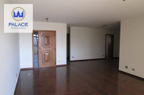 Imagem 26 de 30 de Apartamento Para Alugar, 250 M² Por R$ 1.900,00/mês - Centro - Piracicaba/sp - Ap0198
