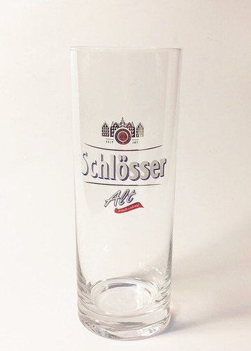 Vaso De Cristal Cerveza Alemana Schlosser Alt, Exclusivo