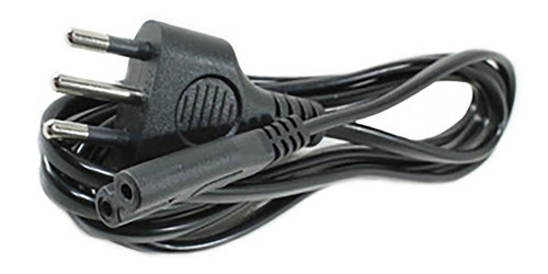 Cable Poder Tipo 8 Enchufe Nacional 1.8mts / Crisol Tecno