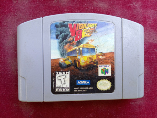 Vigilante 8 ( Nintendo 64 N64 ) 20v                _\(^o^)/_