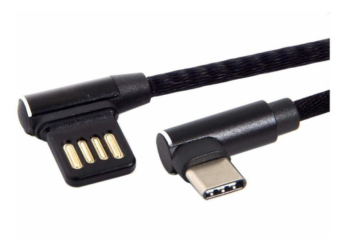 Jser Usb-c 3.1 Tipo C Macho A Izquierdo En Ngulo Usb 2.0 De 