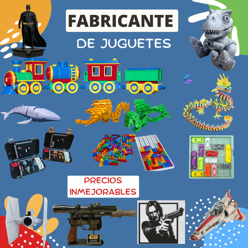 Fabricante De Juguetes, Juegos De Mesa, Ingenio Y Figuras.