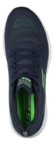 Championes Skechers Gorun Ride Running De Hombre Azul