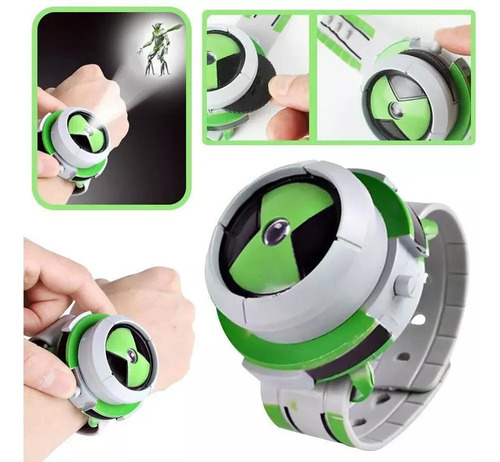 Reloj Ten Alien Force Con Proyector, Pulsera Y Brazalete