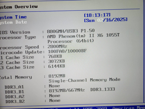 Pc Escritorio Phenom Ii X6 Ram 8gb Amd R7700 Xfx (Usado)