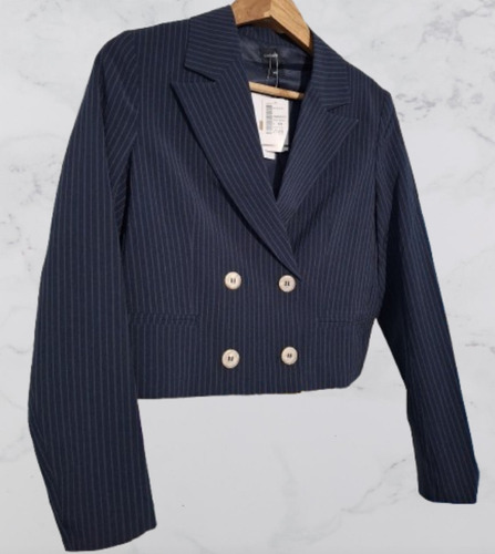Blazer Saquito Casual Corto Mujer