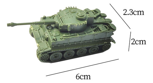 Modelo De Tanque Ensamblado A Escala 1/144, Carro , Modelo