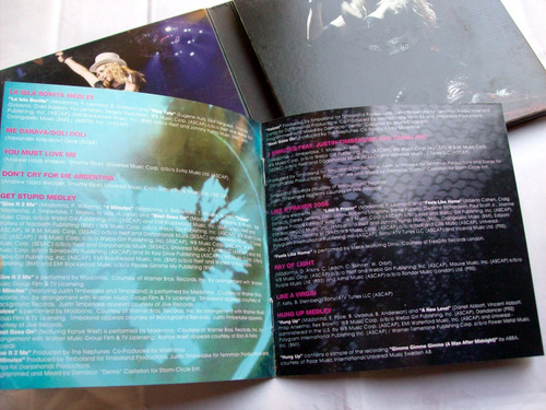 Cd + Dvd : Madonna - Sticky & Sweet Tour ( 2010 ) (Usado)