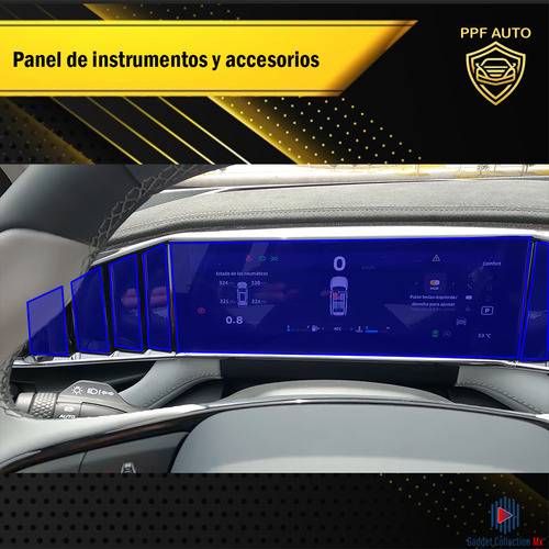 Gadget Collection Mx GC-PTPUGS24 Película Protectora Kit Ppf Para Geely Starray 2024-2025 Color Transparente