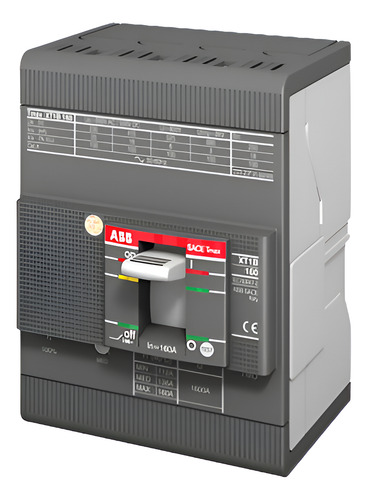 Disjuntor Caixa Moldada Xt1b 63a Tetrapolar Relé Tmd Icu 18