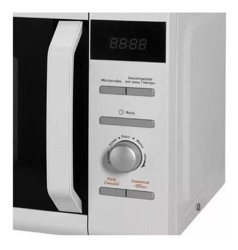 Imagen 3 de 10 de Microondas Atma Easy Cook MD1720N 700w Blanco 20L 220V