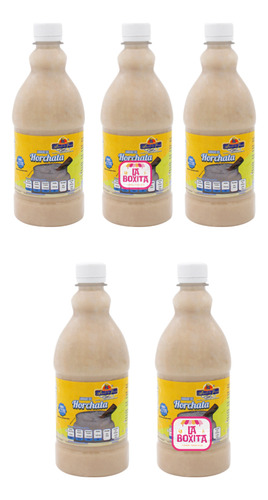5 Botellas Concentrado Para Horchata El Abuelo José 700ml