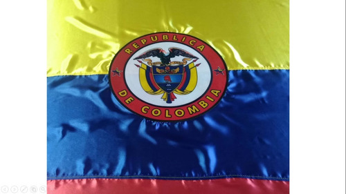 Bandera De Colombia Con Escudo 2x1 Promoción 