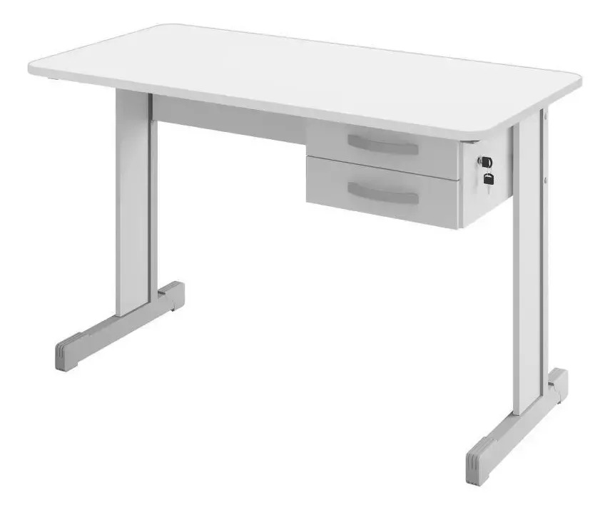 Mesa Escritório Atlanta Branco