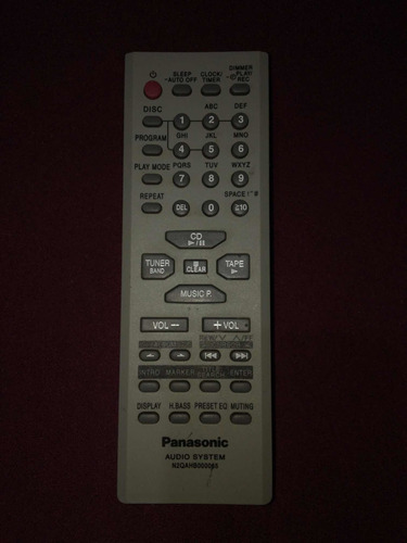 Control Remoto Panasonic N2qahb000065