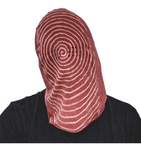 Imagen 2 de 5 de Mascara Uzumaki Spiral Red Donda Facemask Kanye West Uzr3