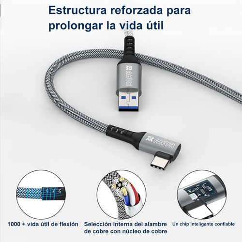 Amvr 5m Link Cable For Pico 4/oculus Quest3/quest2/quest Pro