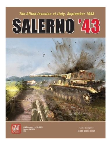 Salerno 43: The Allied Invasion Of Italy - Juego De Mesa De.