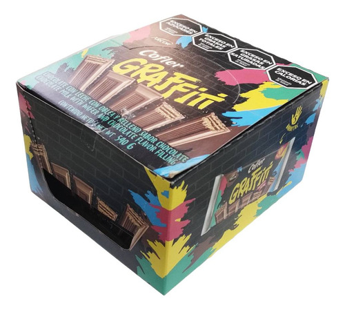 Chocolate Cofler Graffiti Arcor (x 12 Unidades)