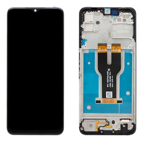 Tela Lcd Preta Com Moldura Para T-mobile Revvl 6