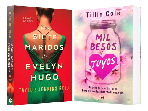 Siete Maridos De Evelyn Hugo + Mil Besos Tuyos Pack 2 Libros