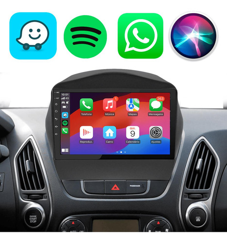 Kit Multimidia Android Auto Ix35 10 A 22 Google Assistente