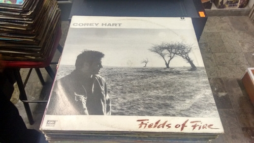Lp Corey Hart Fields Of Fire En Acetato,long Play
