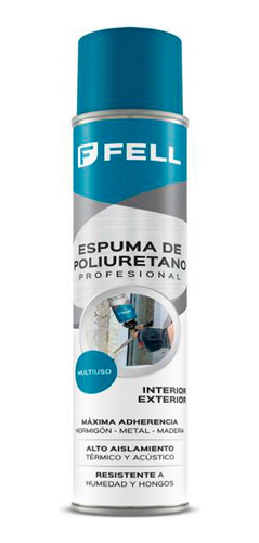 Espuma De Poliuretano Blanca Fell 750g Con Aplicador G P